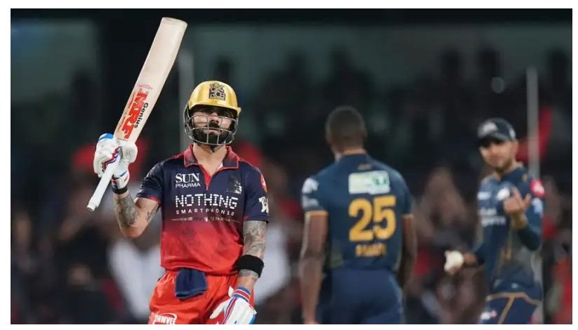 Royal Challengers Bengaluru vs Gujarat Titans Timeline