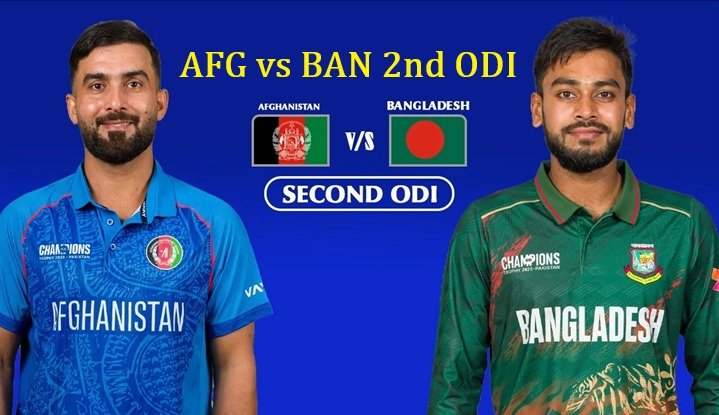 AFG vs BAN 2nd ODI